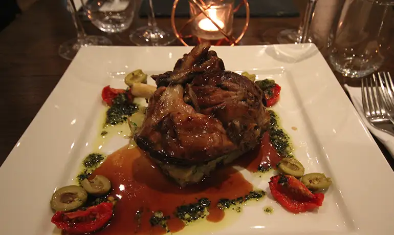 Y Bistro Chicken Dish
